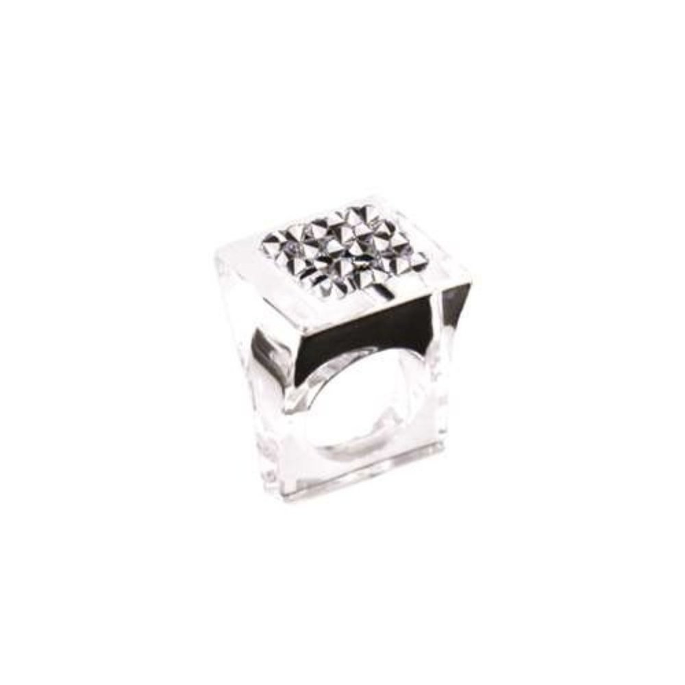 VOLPINO SQUARE DIAMOND DUST RING